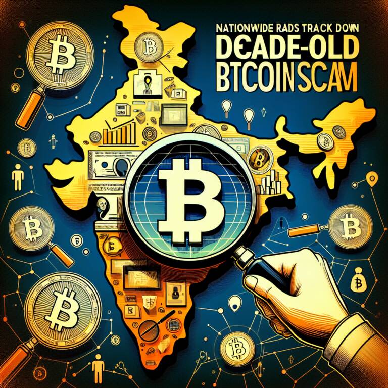 India Launches Nationwide Raids To Track Down Decade-old Bitcoin Scam