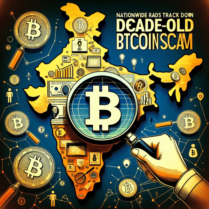 India Launches Nationwide Raids To Track Down Decade-old Bitcoin Scam