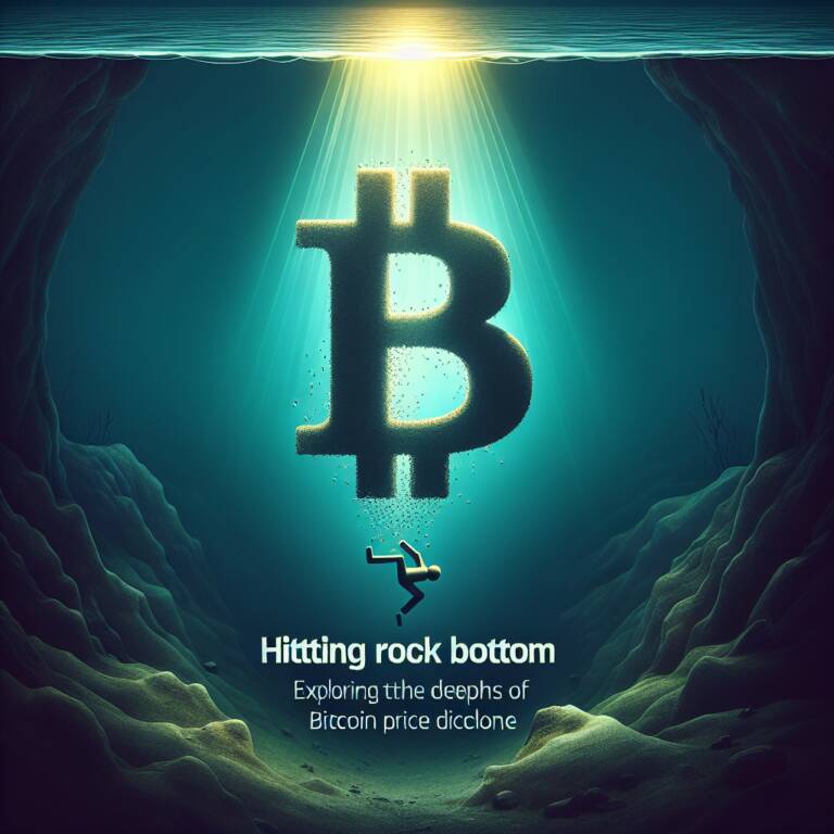 Hitting Rock Bottom: Exploring The Depths Of Bitcoin Price Decline