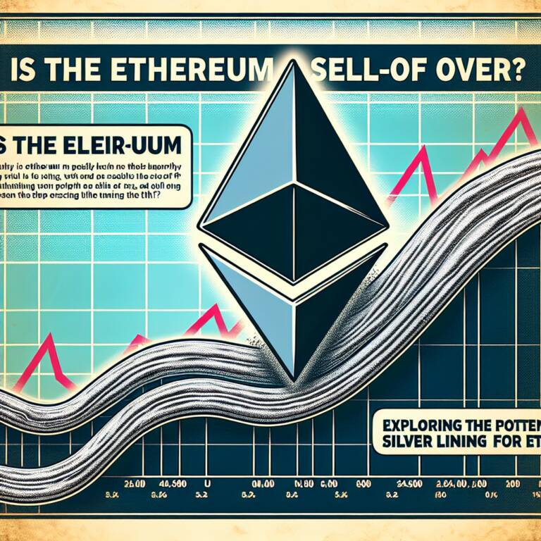 Is The Ethereum Price Sell-off Over? Exploring The Potential Silver Lining For Eth