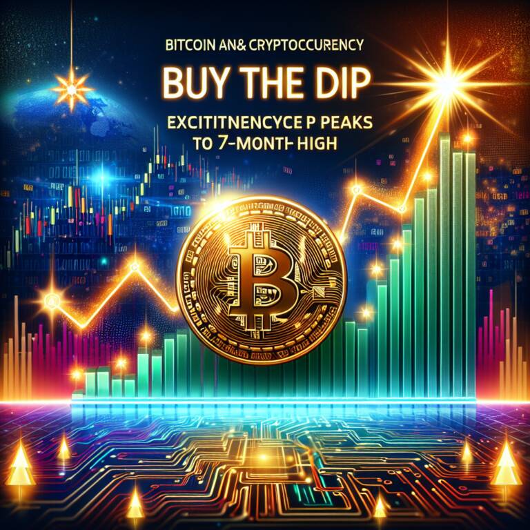 Bitcoin And Cryptocurrency 'buy The Dip' Excitement Peaks To 7-month High