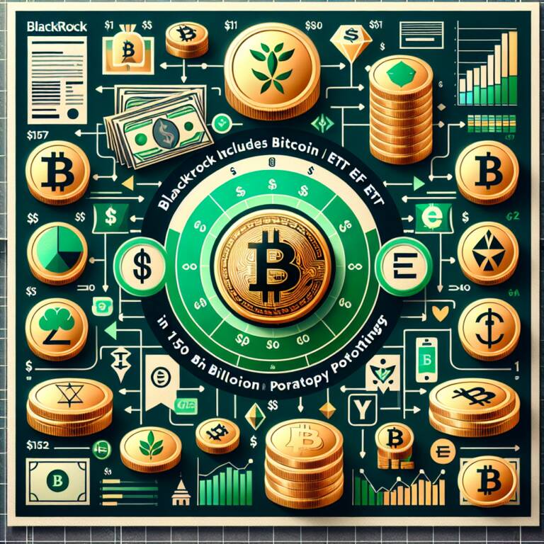 Blackrock Includes Bitcoin Etf In $150 Billion Model Portfolio Offering