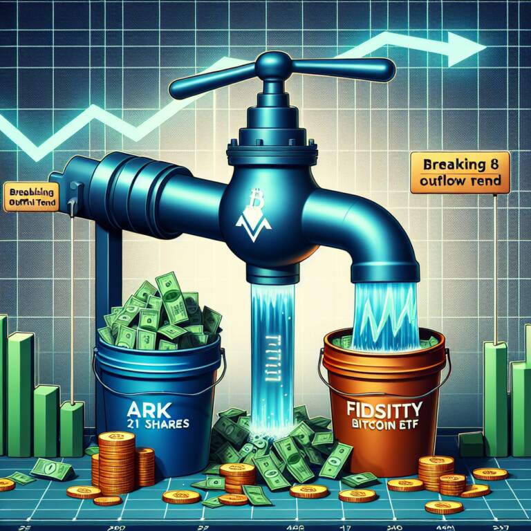 Massive Investments Pour Into Ark 21shares And Fidelity Bitcoin Etfs, Breaking 8-day Outflow Trend