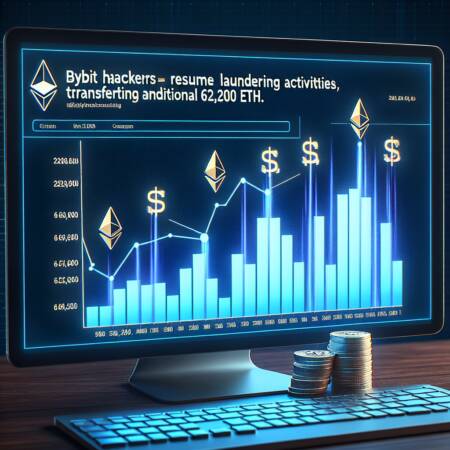 Bybit Hackers Resume Laundering Activities, Transferring Additional 62,200 Eth