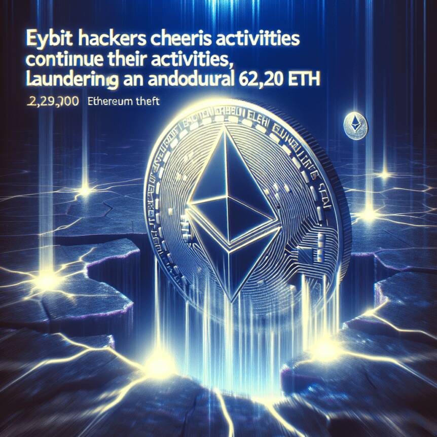 Bybit Hackers Continue Their Activities, Laundering An Additional 62,200 Eth