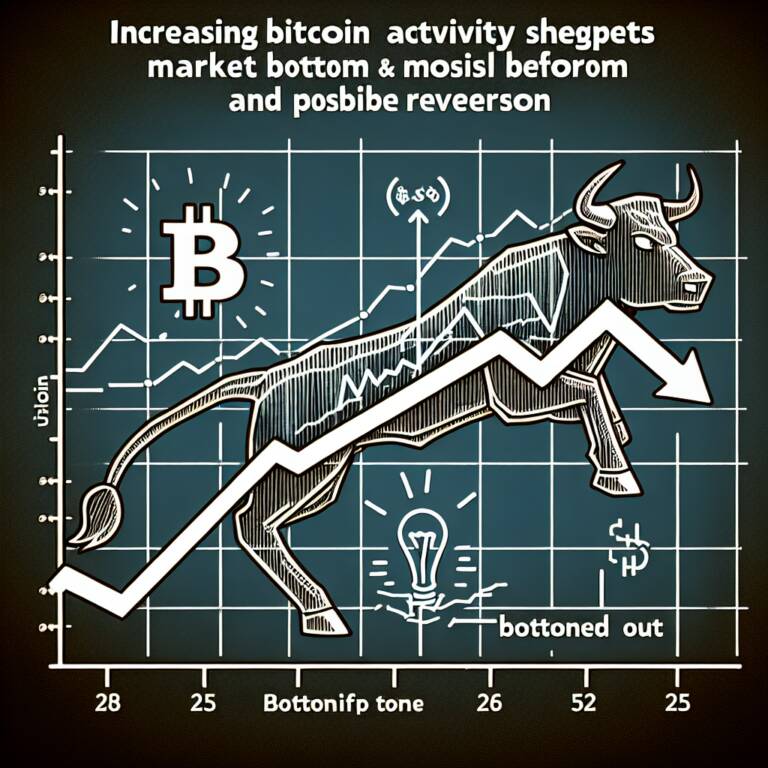 Increasing Bitcoin Activity Suggests Market Bottom And Possible Reversal