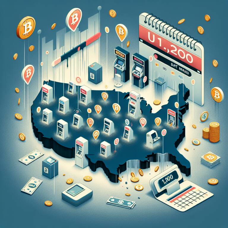 Us Cryptocurrency Atm Network Shrinks Dramatically With Loss Of 1,200 Machines In A Few Days