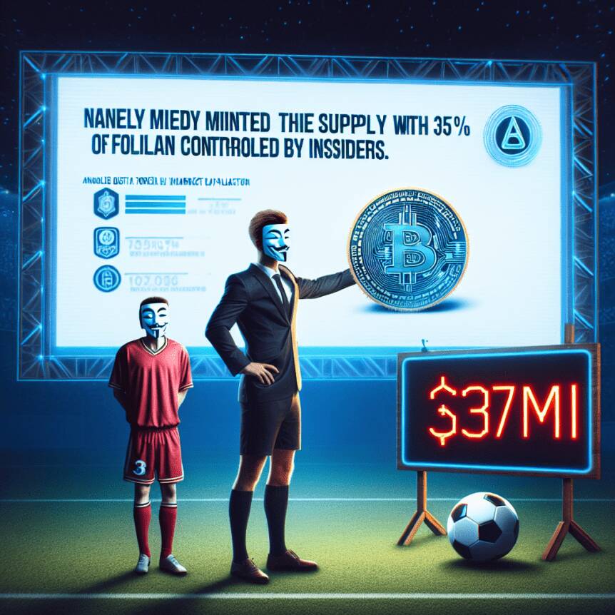 Ronaldinho Introduces New Token with 35% Insider Supply, Surpasses $397M Market Cap Ronaldinho Introduces New Token With 35% Insider Supply, Surpasses $397m Market Cap