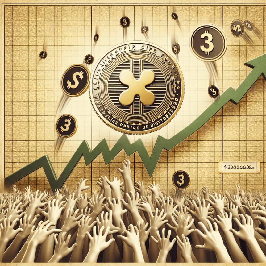 Altcoin Xrp Hits All-time High Distribution Levels As Price Drops Below $3