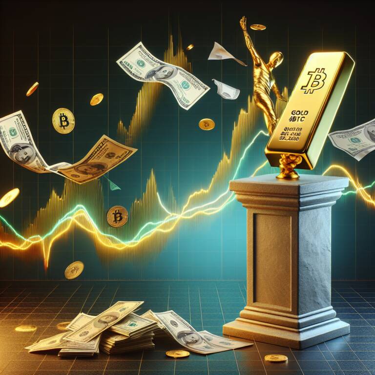 Bitcoin's Safe Haven Status In Jeopardy: Gold Surpasses $82k Btc Price Plunge