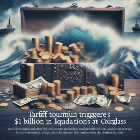 Tariff Turmoil Triggers $1 Billion In Liquidations At Coinglass