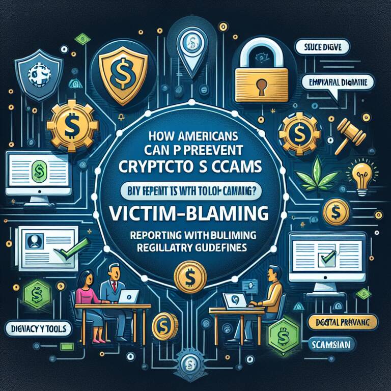 How Americans Can Prevent Crypto Scams By Reporting Without Victim-blaming - Regulatory Guidelines