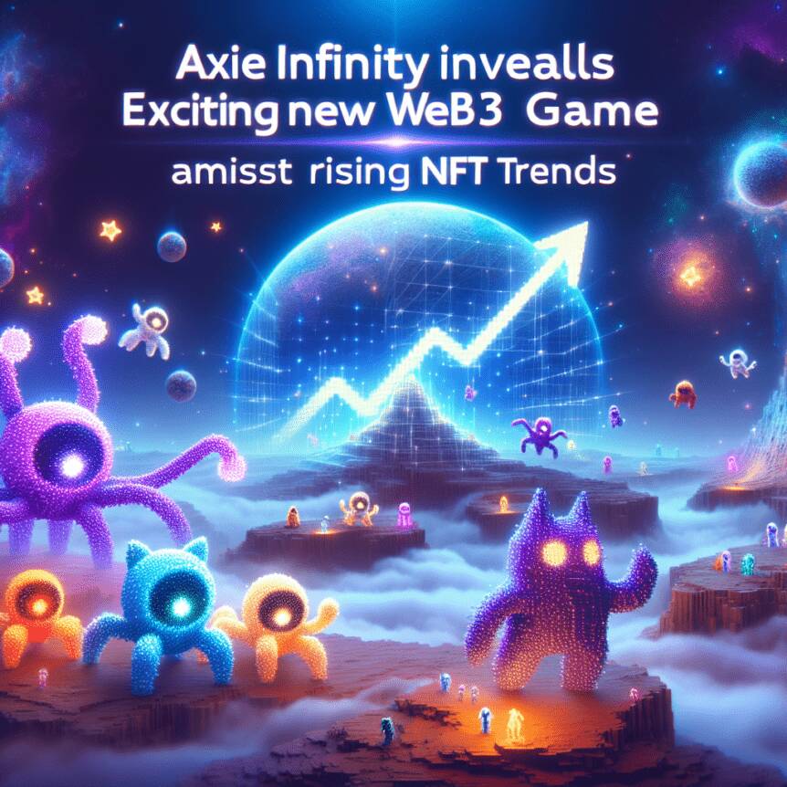 Axie Infinity Unveils Exciting New Web3 Game Amidst Rising Nft Trends