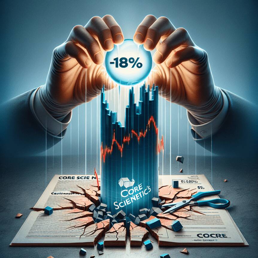 Core Scientific's Stock Plummets 18% After Microsoft's Coreweave Deal Cuts