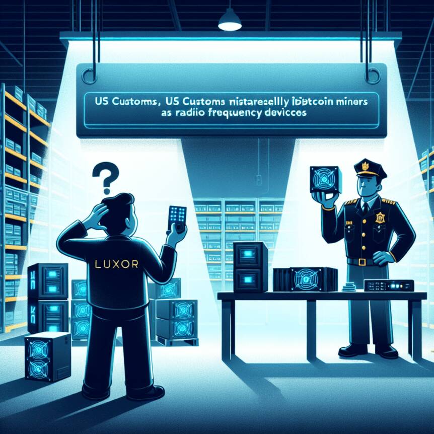 Luxor Reveals US Customs Mistakenly Identified Bitcoin Miners as Radio Frequency Devices Luxor Reveals Us Customs Mistakenly Identified Bitcoin Miners As Radio Frequency Devices