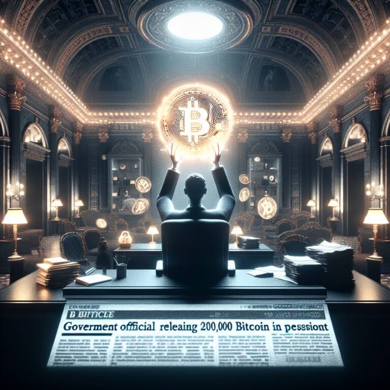 Senior White House Official Reveals Remaining 200,000 Bitcoins In Possession