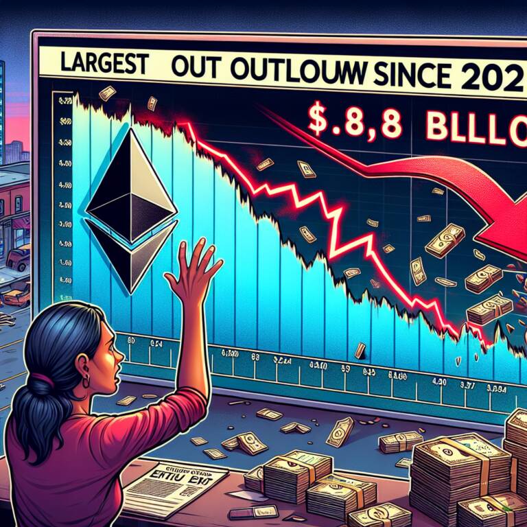 Is Ethereum Price Hitting Rock Bottom? Record $1.8 Billion In Eth Leaves Exchanges, The Largest Outflow Since 2022