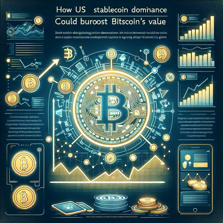 How Us Stablecoin Dominance Could Boost Bitcoin's Value