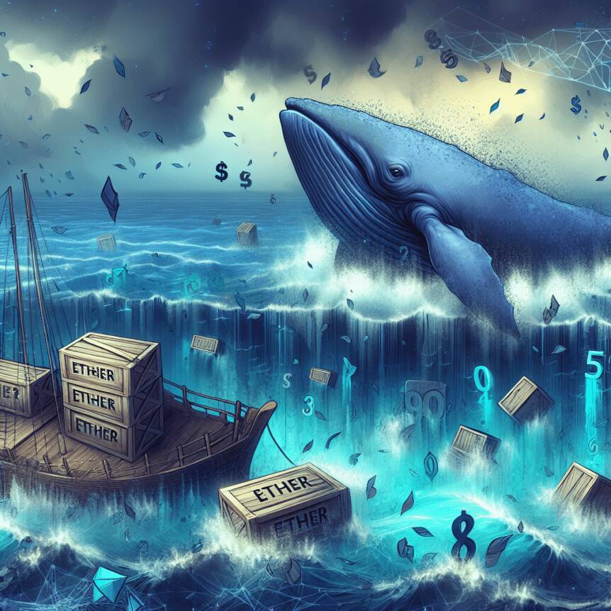 Crypto Whale Suffers $308 Million Loss In Highly Leveraged Ether Trade
