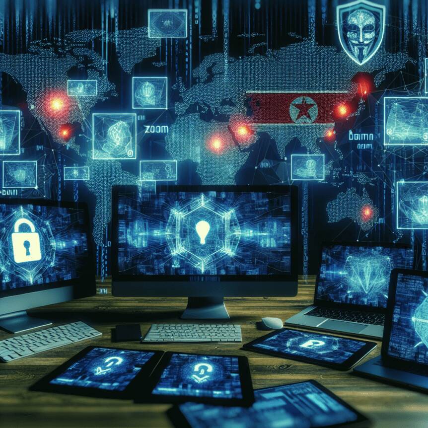 Cryptocurrency Founders Face Influx Of Fake Zoom Hacking Attempts From North Korea