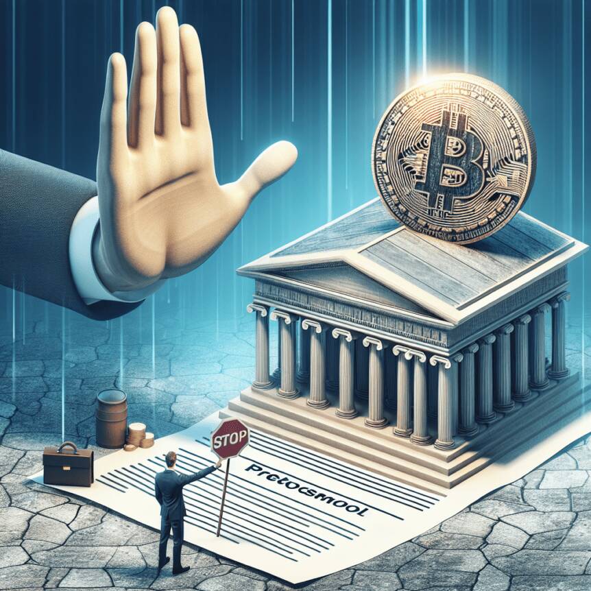 Democratic Lawmaker Calls On Treasury To Halt Trump's Bitcoin Reserve Proposal