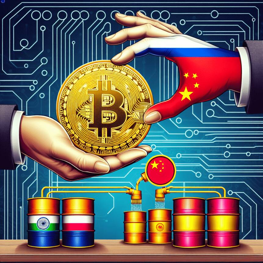 How Russia Leverages Bitcoin And Cryptocurrency For Oil Transactions With China And India