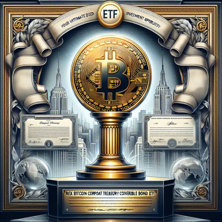 Introducing Rex Bitcoin Corporate Treasury Convertible Bond Etf: Your Ultimate Investment Opportunity