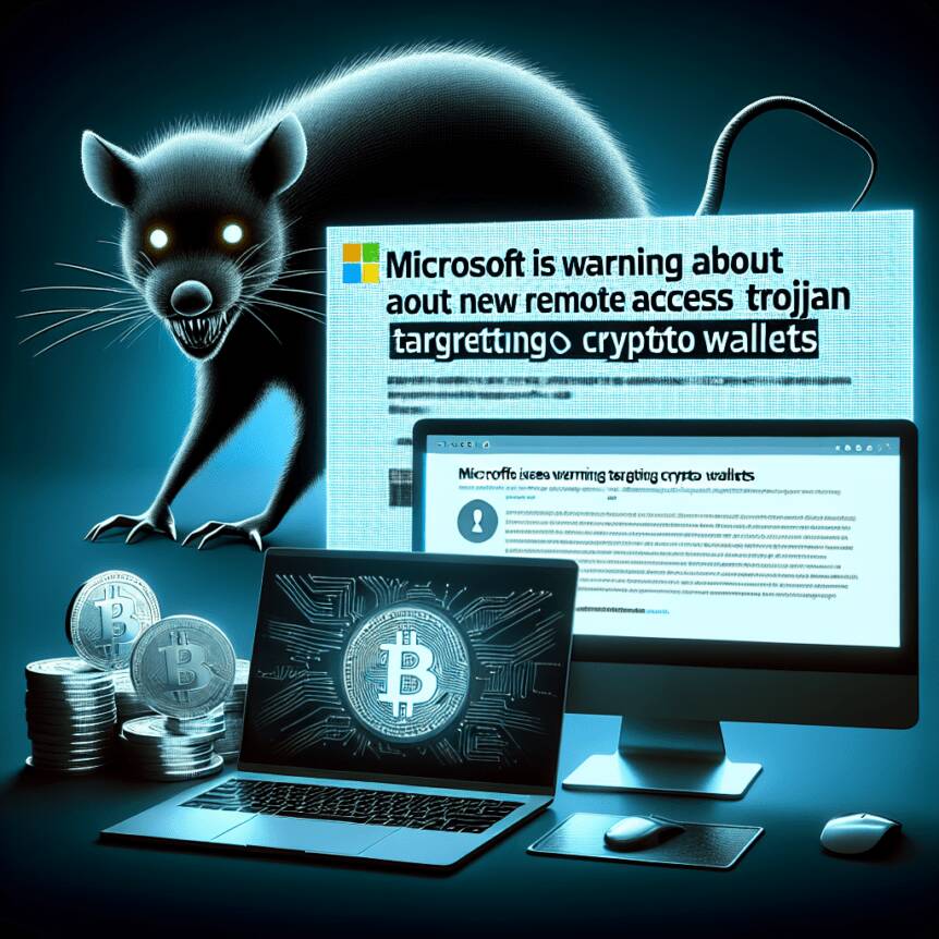 Microsoft Issues Warning About New Remote Access Trojan Targeting Crypto Wallets