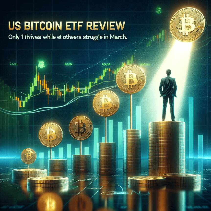 Us Bitcoin Etf Review: Only 1 Thrives While Others Struggle In March