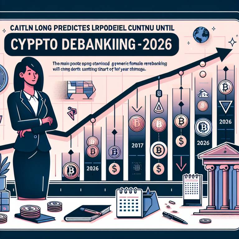 Caitlin Long Predicts Crypto Debanking Will Continue Until January 2026
