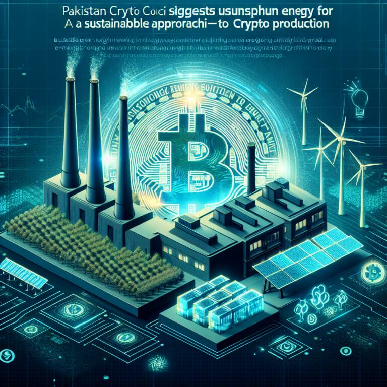 Pakistan Crypto Council Suggests Utilizing Surplus Energy For Bitcoin Mining - A Sustainable Approach To Crypto Production