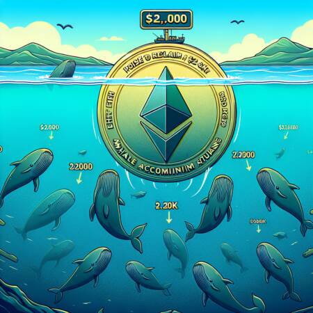 Eth Price Poised To Reclaim $2.2k "macro Range" As Whale Accumulation Increases