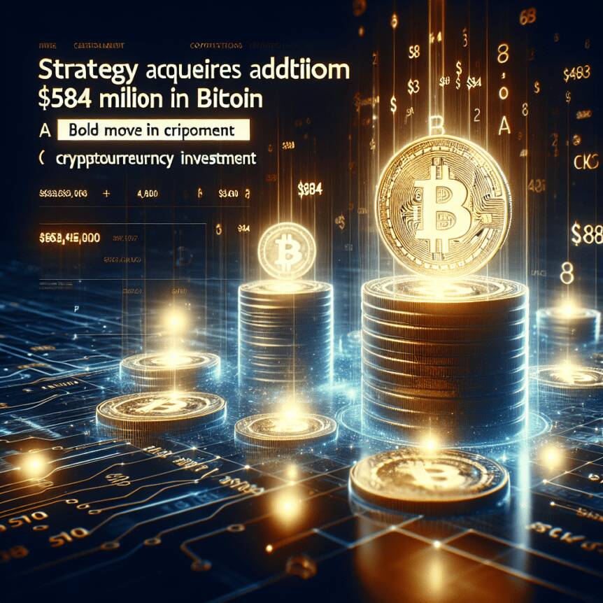 Strategy Acquires Additional $584 Million in Bitcoin: A Bold Move in Cryptocurrency Investment Strategy Acquires Additional $584 Million In Bitcoin: A Bold Move In Cryptocurrency Investment