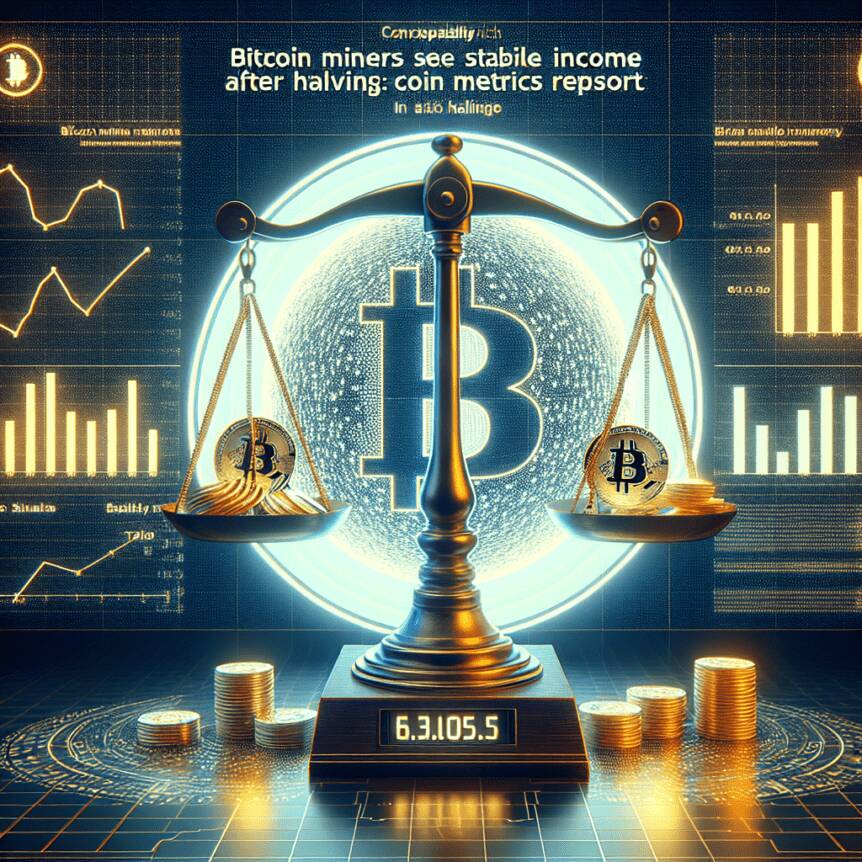 Bitcoin Miners See Stable Income After Halving: Coin Metrics Report Bitcoin Miners See Stable Income After Halving: Coin Metrics Report