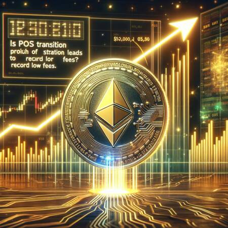 Is Ethereum's Price Set To Hit $1.2k? Pos Transition Leads To Record-low Fees