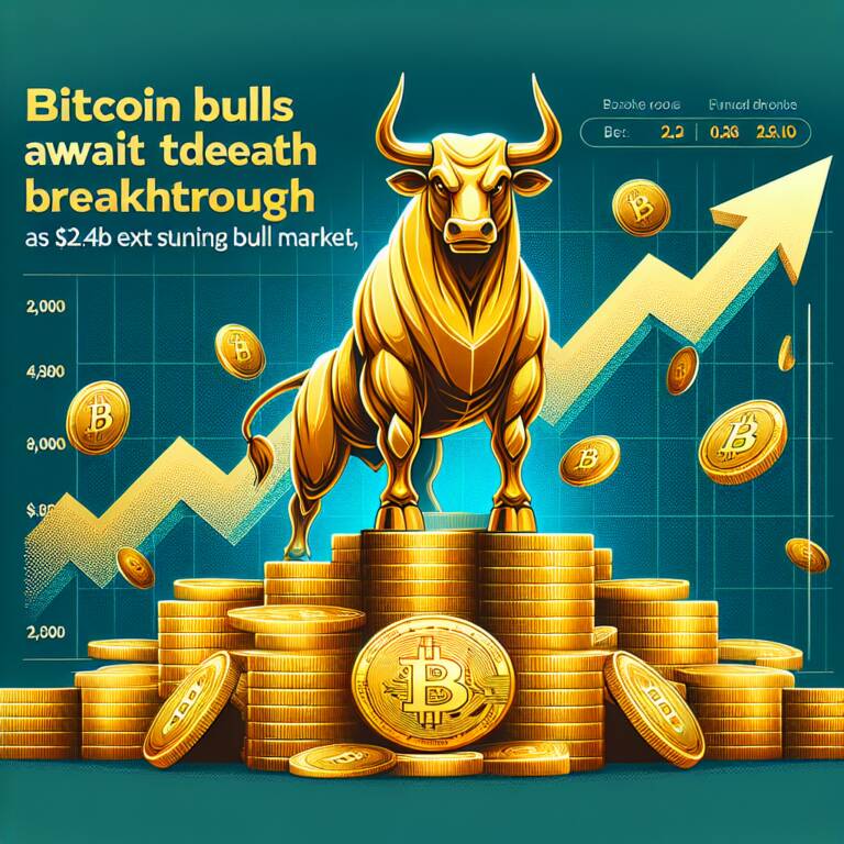 Bitcoin Bulls Await Breakthrough As $2.4b Exits Exchanges, Resuming Bull Market