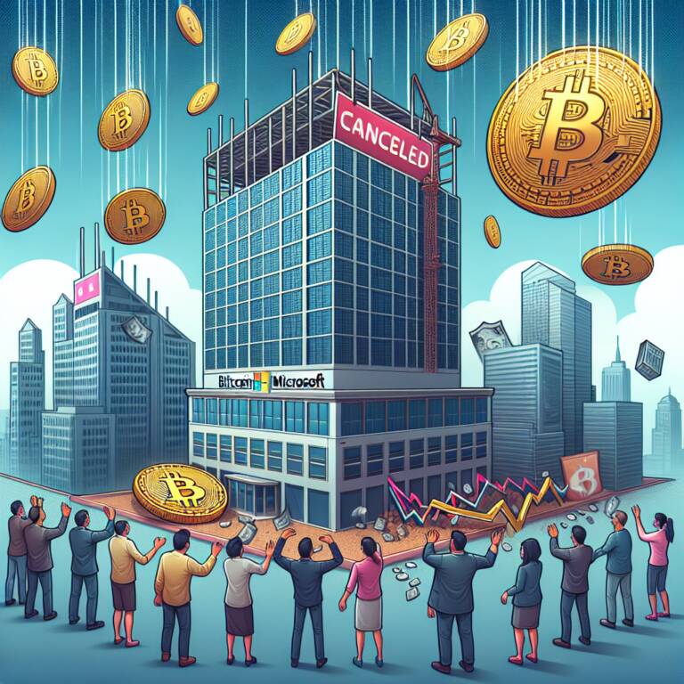 Bitcoin Mining Stocks Plummet As Microsoft Cancels Data Center Expansion
