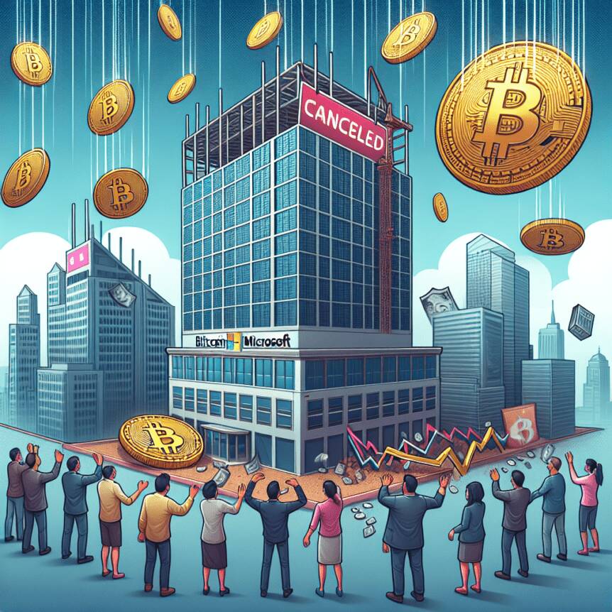 Bitcoin Mining Stocks Plummet As Microsoft Cancels Data Center Expansion