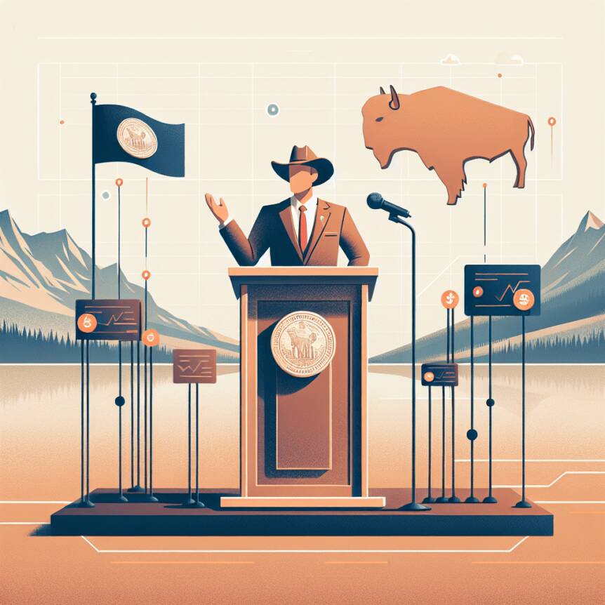 Wyoming Governor Mark Gordon Urges State To Launch Stablecoin By July
