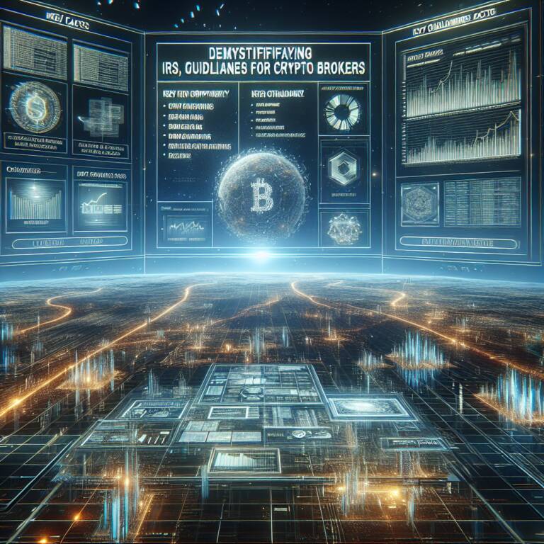 Demystifying Irs Guidelines For Crypto Brokers: Key Facts For 2025