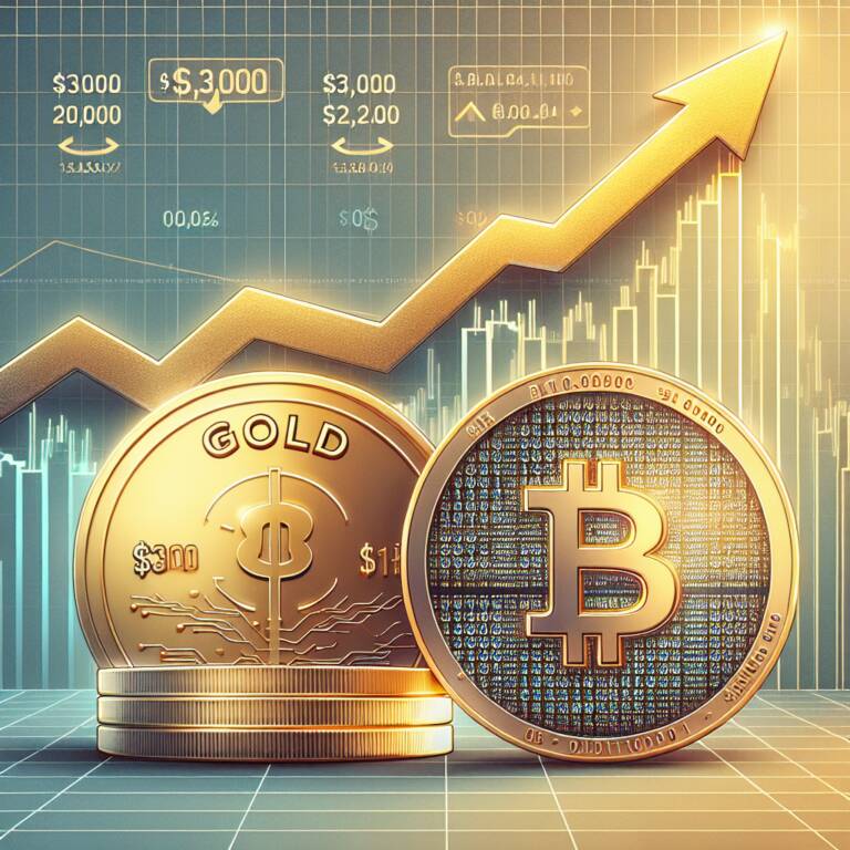 Bitcoin Price Rally Halts While Gold Approaches Record High Of $3,100