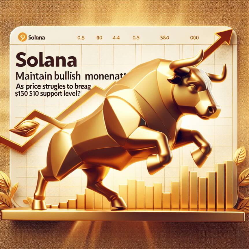 Can Solana Maintain Bullish Momentum As Price Struggles To Break $150 Support Level?