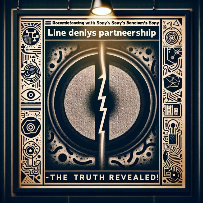 Line Denies Partnership With Sony's Soneium - The Truth Revealed!