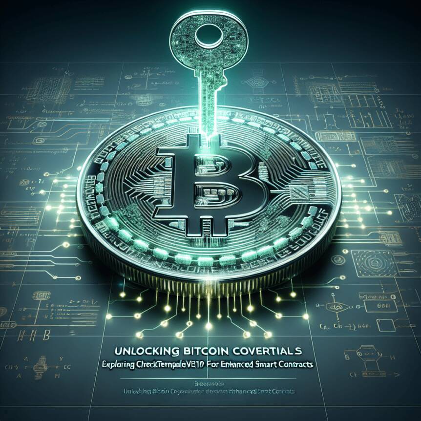 Unlocking Bitcoin Covenants: Exploring Checktemplateverify (bip 119) For Enhanced Smart Contracts