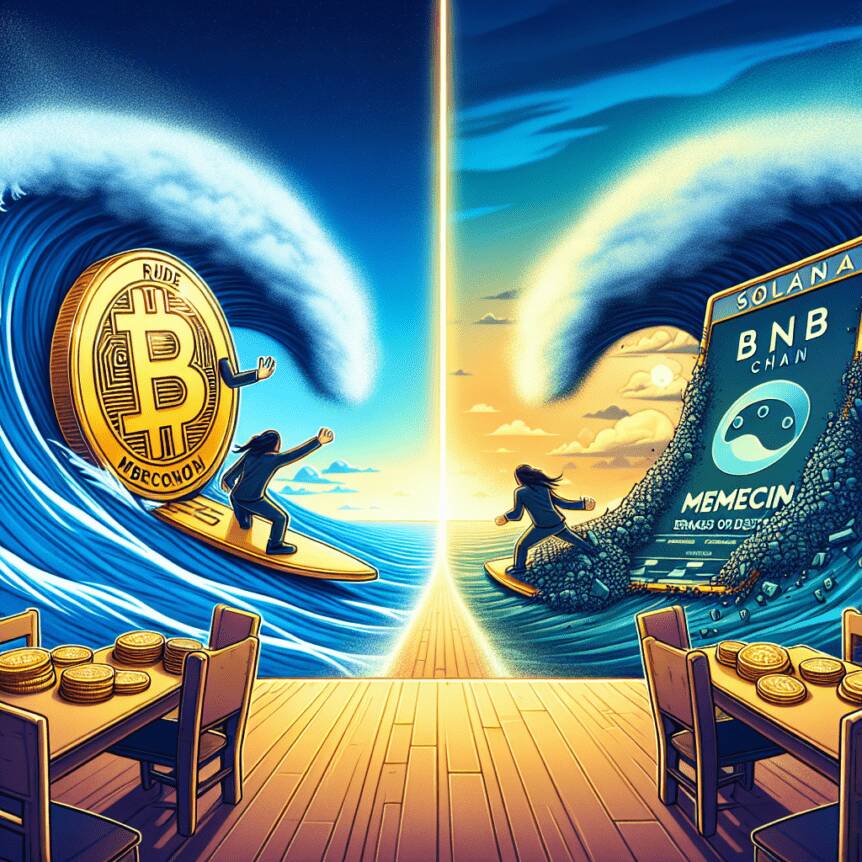 Bnb Chain Rides Memecoin Wave While Solana Erases [or Destroys] - Seizing Opportunities