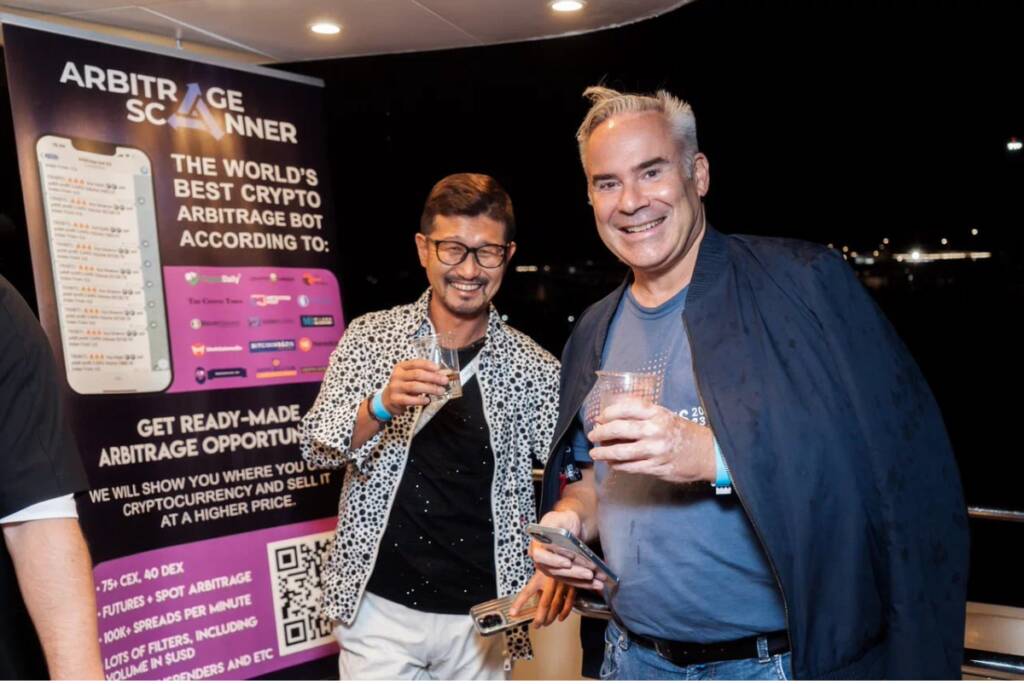 Best Ai Crypto Research Platform By Arbitragescanner. Announcement At Crypto Side Event