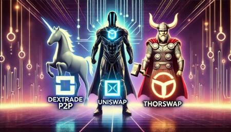DexTrade P2P vs. Uniswap & ThorSwap: A Unique DEX Comparison Dextrade P2p Vs. Uniswap & Thorswap: A Unique Dex Comparison