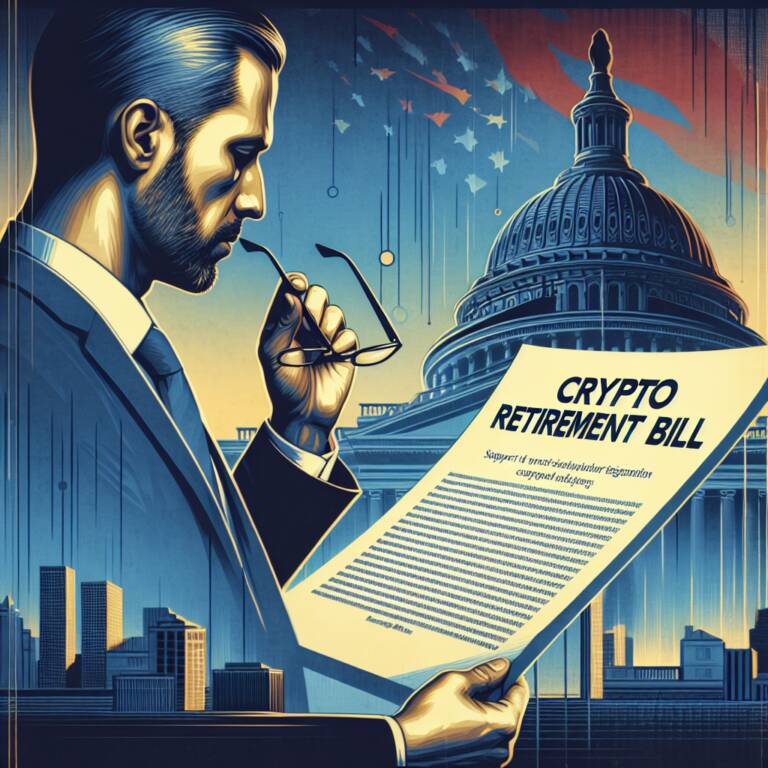 Us Lawmaker To Reintroduce Crypto Retirement Bill To Support Trump's Agenda