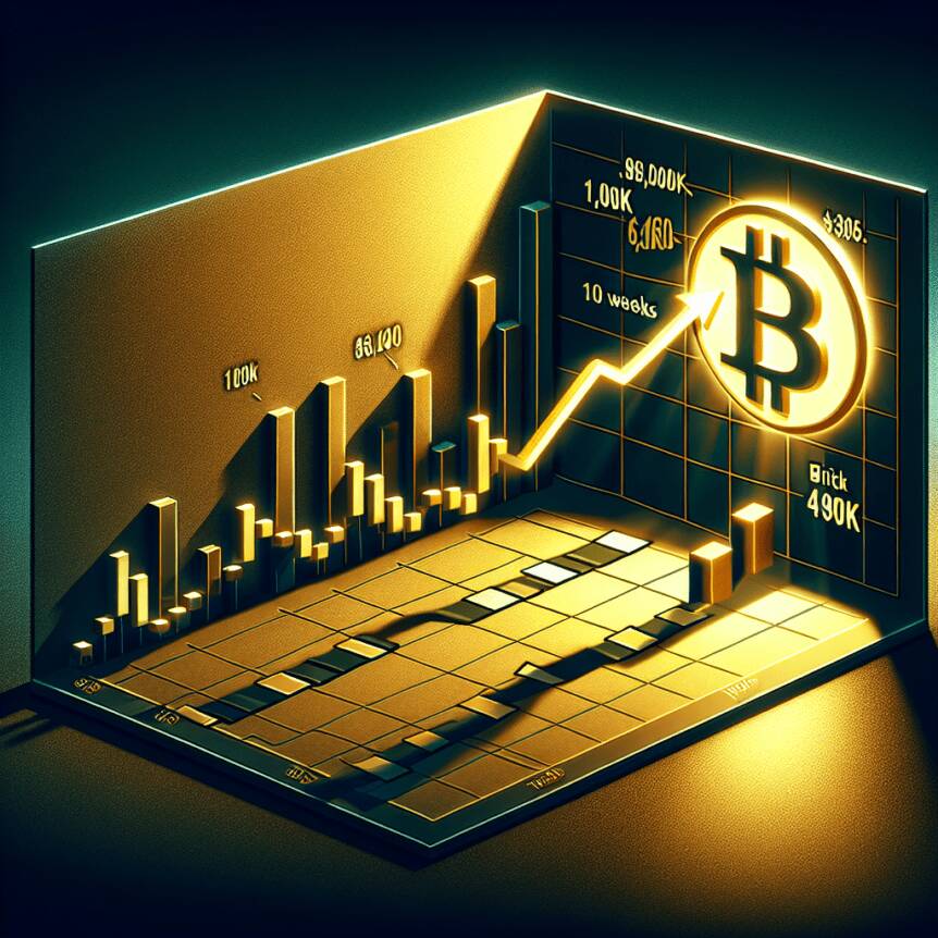 Is Bitcoin Price On The Brink Of Surpassing 10-week Downtrend? Could $90k Btc Be Around The Corner?