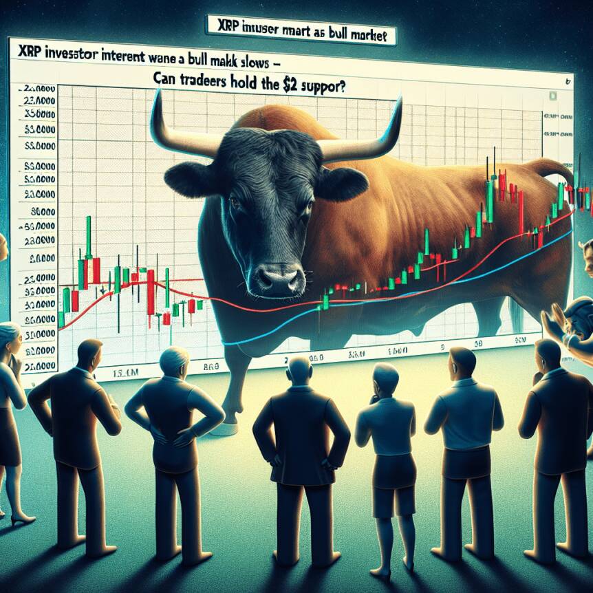 Xrp Investor Interest Wanes As Bull Market Slows - Can Traders Hold The $2 Support?